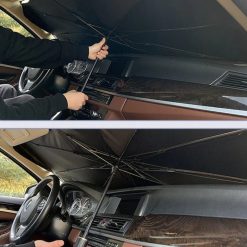 Ô Che Nắng Kính Lái Xe Ô Tô Cao Cấp, Giải Pháp Giảm Nhiệt, Bảo Vệ Nội Thất Hiệu Quả