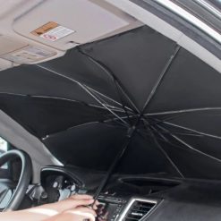 Ô Che Nắng Ô Tô Cao Cấp 2 Trong 1, Chắn Nắng Kính Lái, Chống Nóng & Tia UV Hiệu Quả