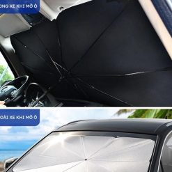 Ô Che Nắng Ô Tô Kính Lái Phủ Bạc, Giải Pháp Chống Nóng, Chống Tia UV Hiệu Quả Cho Xe Hơi