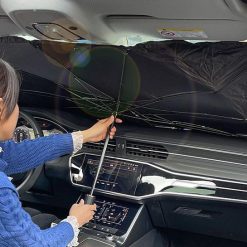 Ô Che Nắng Ô Tô Kính Lái Phủ Bạc, Giải Pháp Chống Nóng, Chống Tia UV Hiệu Quả Cho Xe Hơi