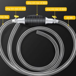 Ống Hút Xăng Dầu Bóp Tay, Dụng Cụ Bơm Hút Chất Lỏng Tiện Lợi, Dây Dài 1m / 2m / 3m