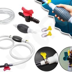 Ống Hút Xăng Dầu Bóp Tay, Dụng Cụ Bơm Hút Chất Lỏng Tiện Lợi, Dây Dài 1m / 2m / 3m