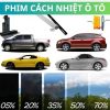 Phim Cách Nhiệt 3M Ô Tô Xe 4-7 Chỗ Và VF3 (Gói Tiết Kiệm Cắt Theo Xe) Cản Tia UV Chống Nóng Hiệu Quả