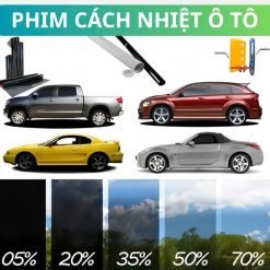Phim Cách Nhiệt 3M Ô Tô Xe 4-7 Chỗ Và VF3 (Gói Tiết Kiệm Cắt Theo Xe) Cản Tia UV Chống Nóng Hiệu Quả