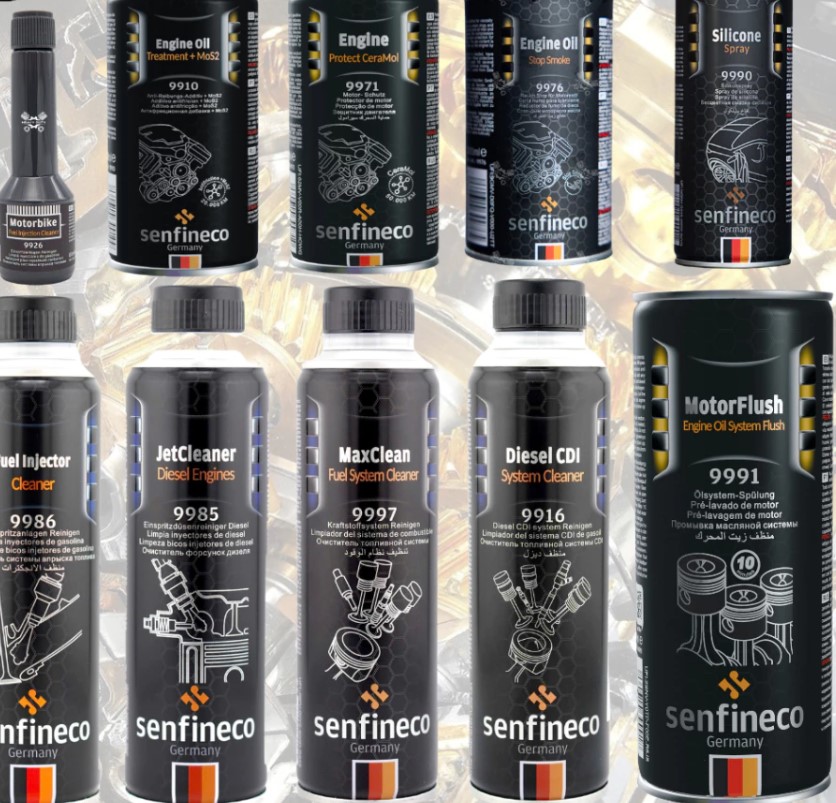 Phụ Gia Senfineco Vệ Sinh Kim Phun, Buồng Đốt, Súc và Bảo Vệ Động Cơ Cao Cấp