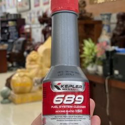 Phụ Gia Súc Béc Xăng KEPLER 689 Fuel System Cleaner (105ml), Làm Sạch Buồng Đốt & Loại Bỏ Muội Than Carbon