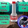 Phụ Gia Súc Béc Xăng KEPLER 689 Fuel System Cleaner (105ml), Làm Sạch Buồng Đốt & Loại Bỏ Muội Than Carbon