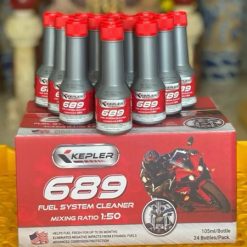 Phụ Gia Súc Béc Xăng KEPLER FUEL SYSTEM CLEANER (105mL) Làm Sạch Buồng Đốt, Tẩy Cặn Carbon Cho Xe Máy