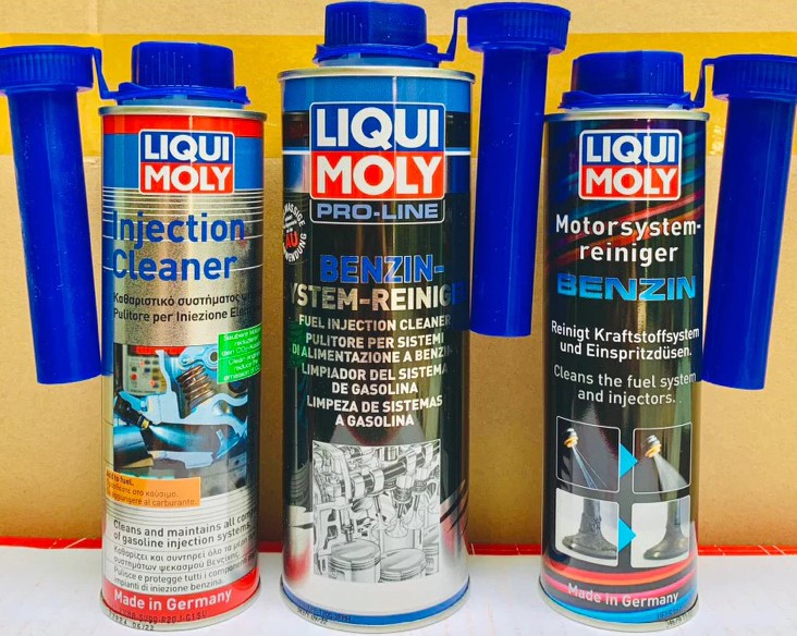 Phụ Gia Súc Béc Xăng, Làm Sạch Kim Phun, Tẩy Muội Than Carbon Liqui Moly Made in Germany