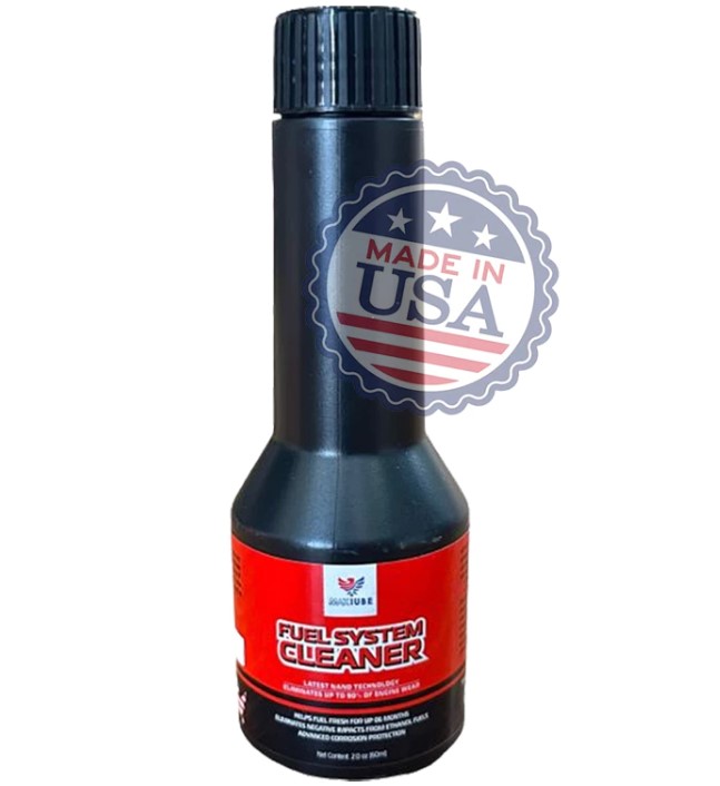 Phụ Gia Súc Béc Xăng Xe, Tẩy Muội Than Carbon Maxlube Fuel System Cleaner 60ML Hàng Mỹ