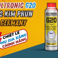 Phụ Gia Xăng Voltronic G20, Làm Sạch Kim Phun, Tẩy Muội Than Buồng Đốt, Khử Nước Trong Xăng