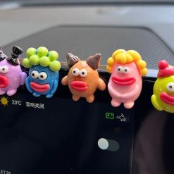 Phụ Kiện Mini Trang Trí Xe Máy & Ô Tô, Miếng Dán Icon Động Vật Dễ Thương