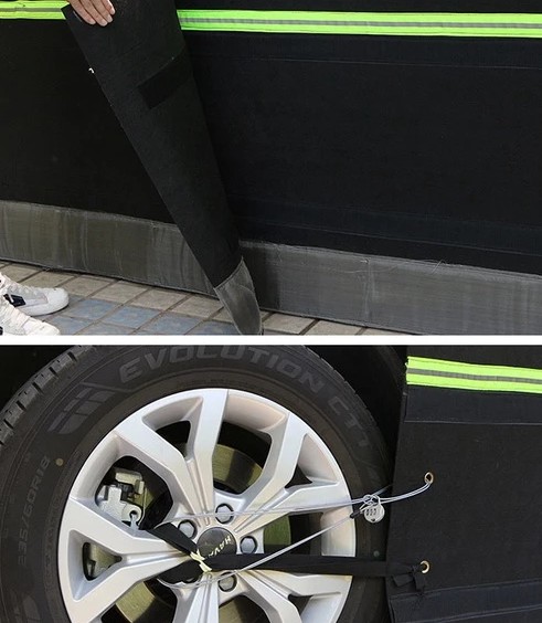 Quây Chống Chuột Xe Ô Tô, Lưới Chống Chuột, Bảo Vệ Xế Yêu Với Chân Inox 304