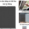 Rèm Che Nắng Ô Tô Gập Tự Động 40*125cm Cuộn Gọn Gàng Cho Mọi Dòng Xe