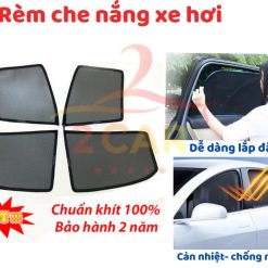 Rèm Che Nắng Ô Tô Hút Nam Châm Bộ 4 Miếng Che Nắng Hiệu Quả