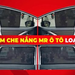 Rèm Che Nắng Ô Tô Loại 1 MR Ô TÔ Chống Tia UV Bộ 4 Tấm Thiết Kế Cho Mọi Xe