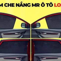 Rèm Che Nắng Ô Tô Loại 1 Mr Ô Tô Chống Tia UV, Bộ 4 Tấm Thiết Kế Theo Xe