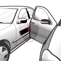 Ron Viền Bảo Vệ Cánh Cửa Xe Hơi, Nẹp Chữ U Chống Va Đập, Cách Âm, Đàn Hồi Lõi Thép Legaxi