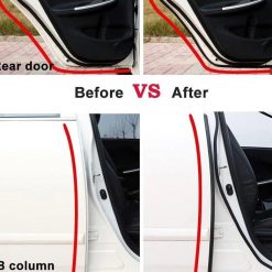 Ron Viền Bảo Vệ Cánh Cửa Xe Hơi, Nẹp Chữ U Chống Va Đập, Cách Âm, Đàn Hồi Lõi Thép Legaxi