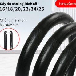 Săm Lốp Xe Đạp Trẻ Em, Chọn Size 12, 14, 16, 18, 20 inch Cao Su Tự Nhiên 1.75 – 2.4 inch