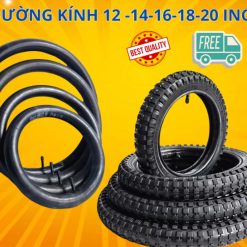 Săm Lốp Xe Đạp Trẻ Em, Chọn Size 12, 14, 16, 18, 20 inch Cao Su Tự Nhiên 1.75 – 2.4 inch