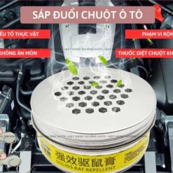 Sáp Đuổi Chuột Xe Ô Tô Hàng Nhật, Bột Sáp Gắn Khoang Máy, Chống Chuột Cắn Dây Điện Ô Tô