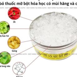Sáp Đuổi Chuột Xe Ô Tô Hàng Nhật, Bột Sáp Gắn Khoang Máy, Chống Chuột Cắn Dây Điện Ô Tô
