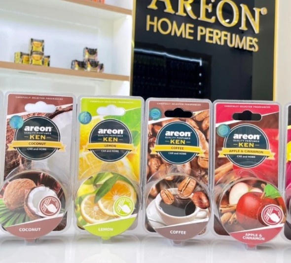 Sáp Thơm Areon Ken Chính Hãng Nước Hoa Ô Tô Cao Cấp Khử Mùi Xe Nhập Khẩu Bulgaria