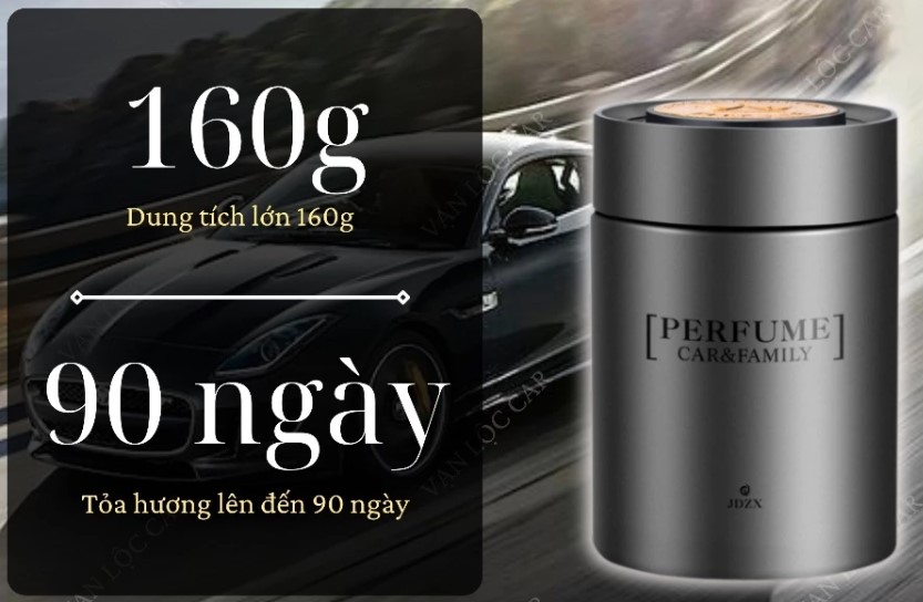 Sáp Thơm Khử Mùi Xe Hơi Ô Tô Cao Cấp CAWA 160G Tỏa Hương 4 Tháng Dịu Nhẹ Sang Trọng