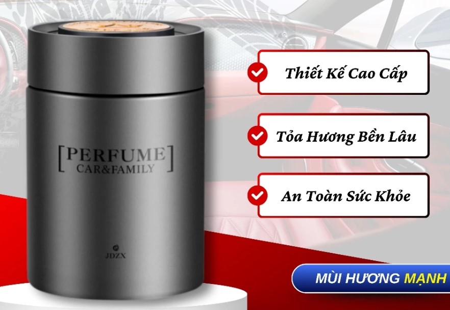 Sáp Thơm Khử Mùi Xe Hơi Ô Tô Cao Cấp CAWA 160G Tỏa Hương 4 Tháng Dịu Nhẹ Sang Trọng