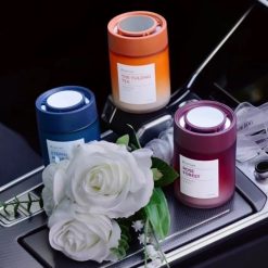 Sáp Thơm Khử Mùi Xe Hơi Ô Tô THALO 3 Mùi Hương Tự Nhiên: Hoa Hồng, Đại Dương, Trà Ô Long