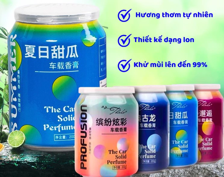 Sáp Thơm Ô Tô Akina, Hương Trái Cây Dịu Nhẹ, Khử Mùi Hiệu Quả