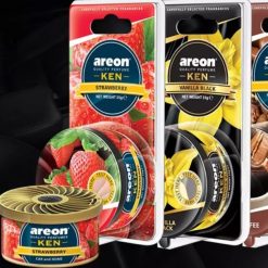 Sáp Thơm Ô Tô AREON Chính Hãng, Khử Mùi Cao Cấp Từ Bulgaria, Hương Thơm Sang Trọng Châu Âu