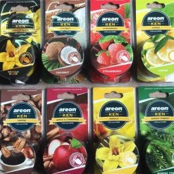 Sáp Thơm Ô Tô AREON KEN Khử Mùi Xe Hơi Hiệu Quả, Hàng Chính Hãng Nhập Khẩu Bulgaria