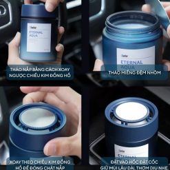 Sáp Thơm Ô Tô Cao Cấp, Sáp Thơm Khử Mùi Xe Hơi, Không Nồng, Không Gây Say Xe