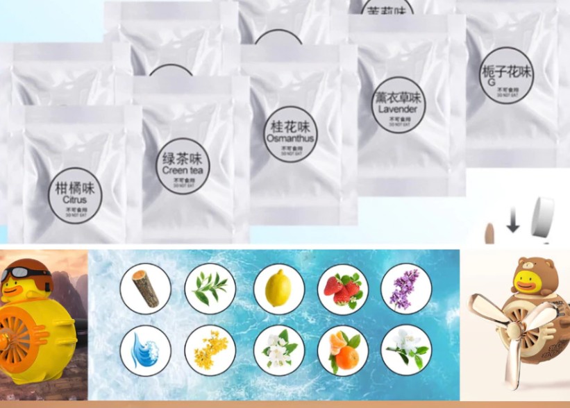 Sáp Thơm Ô Tô Viên Thay Thế, Cài Cửa Gió Điều Hòa, Khử Mùi & Làm Thơm Không Gian Xe