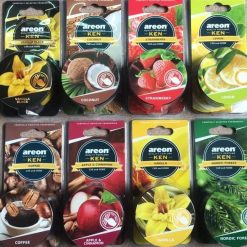 Sáp Thơm Xe Ô Tô AREON KEN Khử Mùi Xe Hơi Cao Cấp Nhập Khẩu Bulgaria