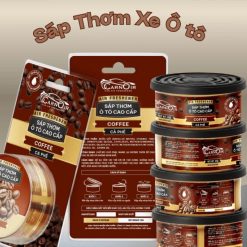 Sáp Thơm Xe Ô Tô CarNoir Khử Mùi Cao Cấp, An Toàn Không Cồn