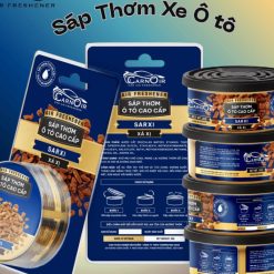 Sáp Thơm Xe Ô Tô CarNoir Khử Mùi Cao Cấp, An Toàn Không Cồn