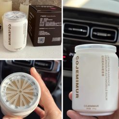 Sáp Thơm Xe Ô Tô VaromaS ST20 Hương Thơm Dễ Chịu, Lưu Hương Lâu, Tạo Không Gian Xe Thoáng Mát