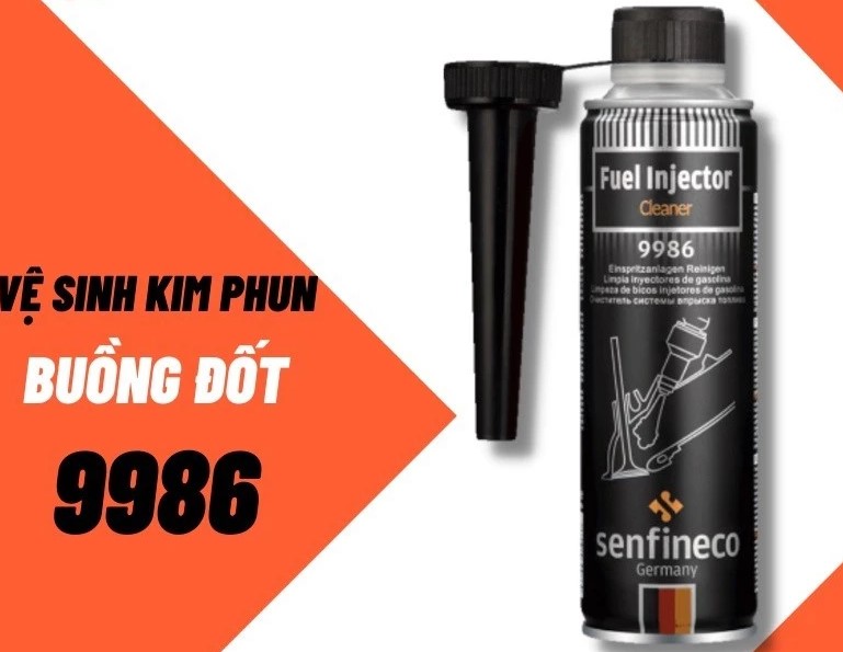 Senfineco 9985 / 9986 Dung Dịch Vệ Sinh Kim Phun, Buồng Đốt, Súc Béc Xăng & Súc Béc Dầu Diesel 300ml