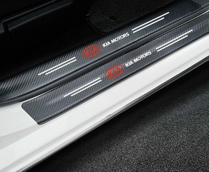 Set 9 Miếng Dán Chống Trầy Sợi Carbon, Bảo Vệ Toàn Diện Cho Xe Hơi