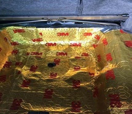 Tấm Cách Âm 3M™ Vàng 2 Lớp, Giảm Tiếng Ồn, Tăng Sự Ổn Định Cho Xe