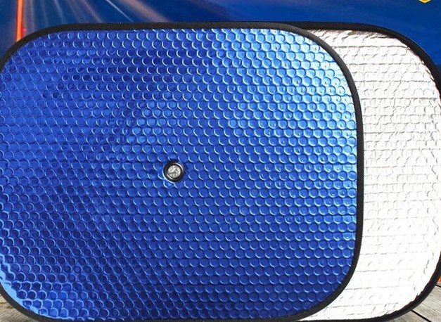 Tấm Che Nắng Cửa Kính Xe Ô Tô Cách Nhiệt, Xốp Dày Dặn, Chắn Nắng, Có Nút Cố Định