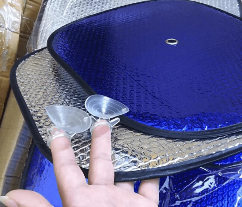 Tấm Che Nắng Ô Tô Loại Dày, Tráng Bạc Chống Nóng, Bảo Vệ Nội Thất Xe