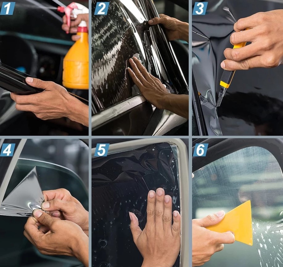 Tấm Phim Dán Cách Nhiệt Cho Cửa Sổ Xe Hơi Tiện Dụng Và Bền Bỉ