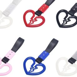 Tater Dây Treo Tay Cầm Cản Trước, Sau Xe Buýt Hình Trái Tim Vỡ Chống Tĩnh Điện