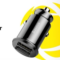 Tẩu Sạc Nhanh Baseus 3.1A 2 Cổng USB Dùng Cho Xe Ô Tô Sạc Tiện Lợi Nhanh