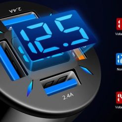 Tẩu Sạc Nhanh Ô Tô SEAMETAL QC3.0 PD 4 Cổng USB 12V – 24V Công Suất 66W Đa Năng