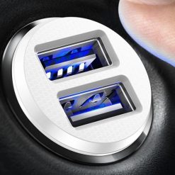 Tẩu Sạc Ô Tô Baseus 3.1a 2 Cổng USB, Sạc Nhanh Ổn Định Cho Mọi Thiết Bị